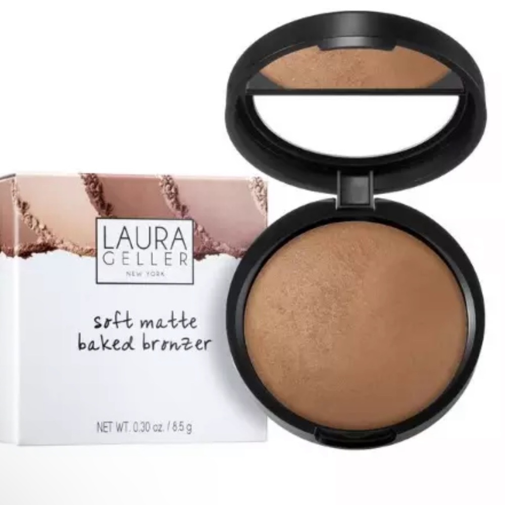 Laura Geller Soft Matte Deep Baked Bronzer Buildable Vegan Formula NIB